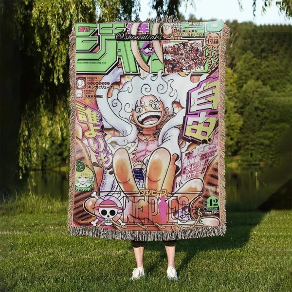 Anime Woven Blanket Tapestry - Gift For Fan - Mg563