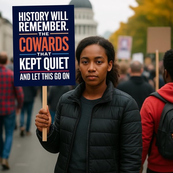 History Will Remember Protest Sign , Anti-trump Protest Sign
