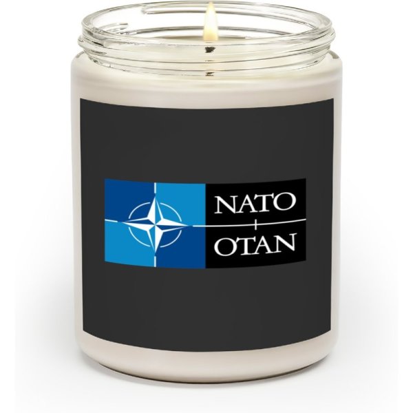 Nato Sticker Scented Candles
