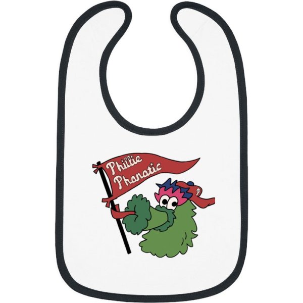 Phillie Phanatic Bibs
