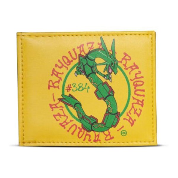 Pkm Rayquaza #384 Graphic Print Bi-fold Wallet