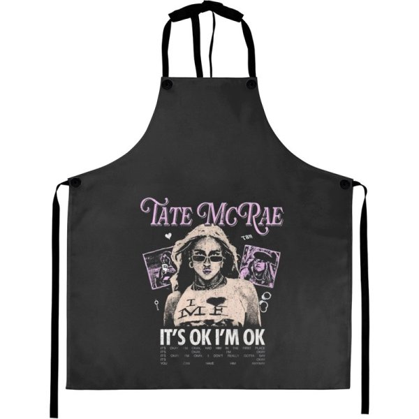 Tate Mcrae Aprons, Tate Mcrae It's Ok I'm Ok Aprons