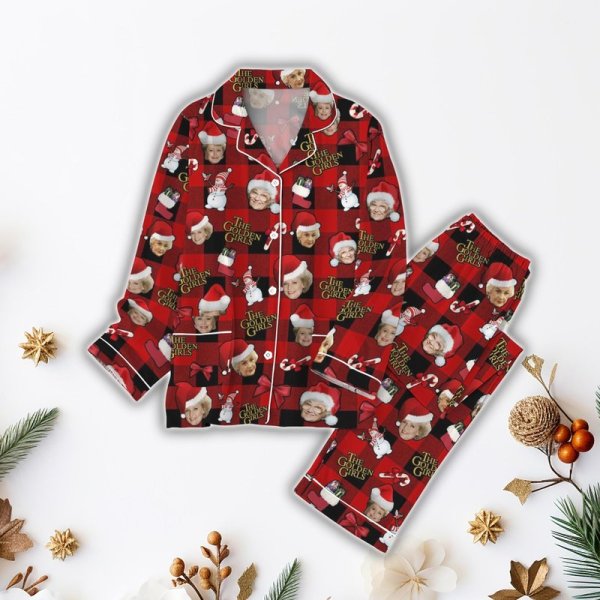 The Stay Golden Pajamas Set, Stay Golden Christmas Pajamas