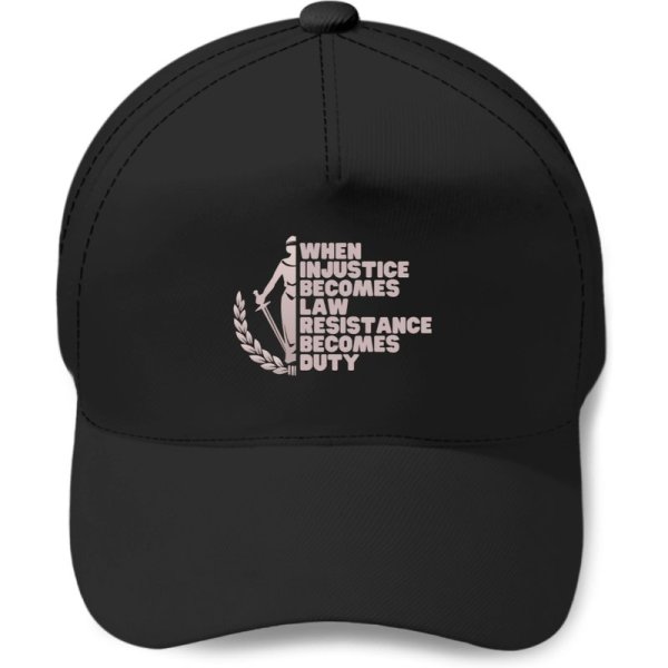 When Injustice Becomes Law Resist Anti Trump Liberal Protest Baseball Caps
