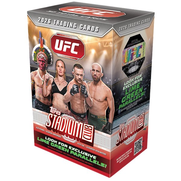 2026 Topps Stadium Club UFC Factory Sealed Value Box
