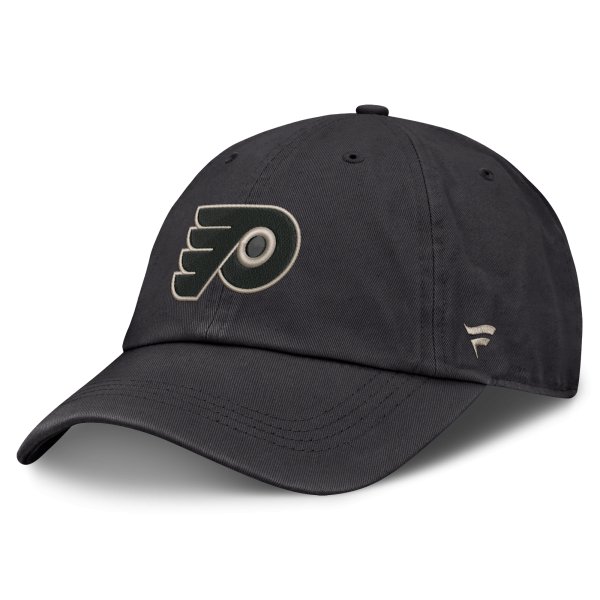 Men's Fanatics Charcoal Philadelphia Flyers Road Phantom Washed Adjustable Hat