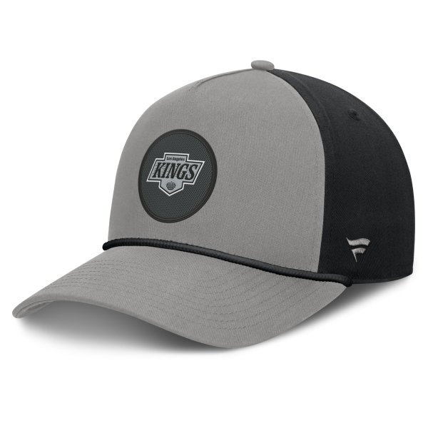 Men's Fanatics Gray Los Angeles Kings Authentic Pro Rink A-Frame Adjustable Hat
