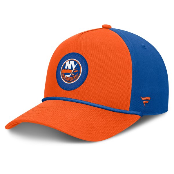 Men's Fanatics Orange New York Islanders Authentic Pro Rink A-Frame Adjustable Hat