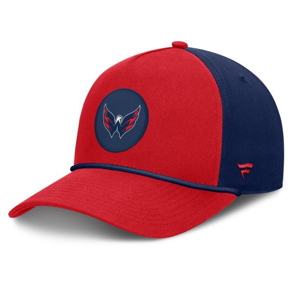 Men's Fanatics Red Washington Capitals Authentic Pro Rink A-Frame Adjustable Hat