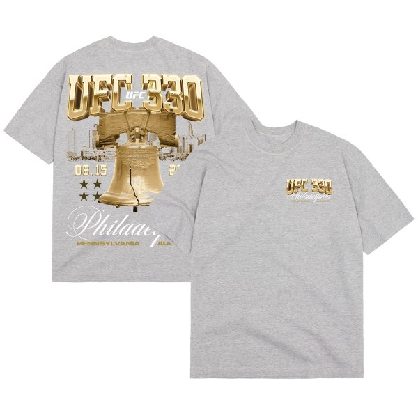 Men's Gray UFC 330 Landmark T-Shirt