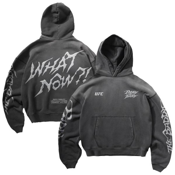 Men's UFC Black Paddy Pimblett What Now?! Victory Hoodie