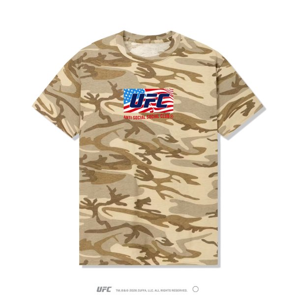 Unisex ASSC Americana Feat. UFC Freedom 250 Camo Liberty T-Shirt
