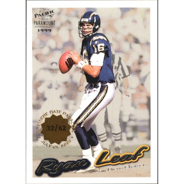 1999 Paramount Premiere Date #203 Ryan Leaf