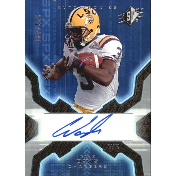 2007 SPx #164 Craig Buster Davis AU RC