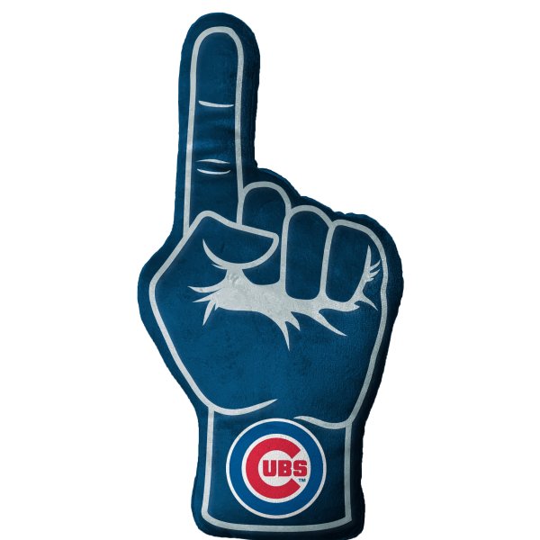 Chicago Cubs Team Fan Foam Finger Pillow