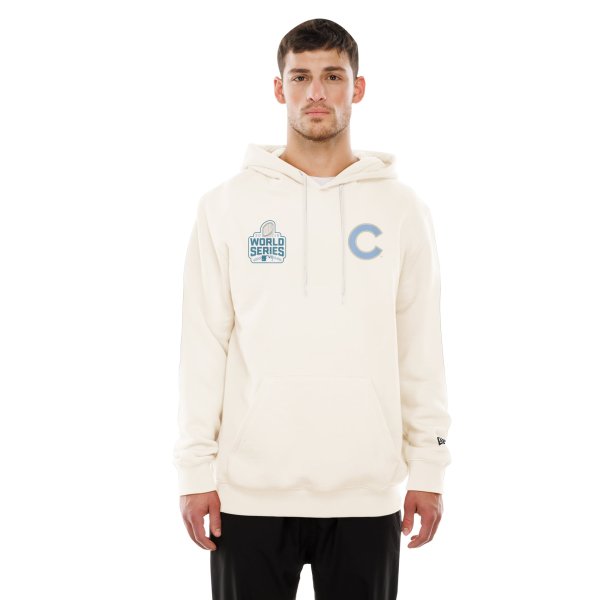 Men's New Era  Natural Chicago Cubs Equinox Hoodie