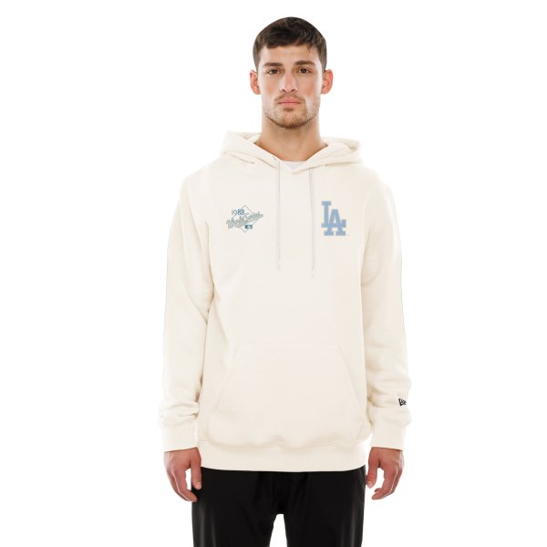 Men's New Era  Natural Los Angeles Dodgers Equinox Hoodie
