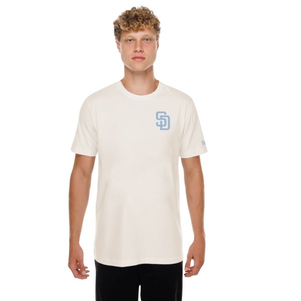 Men's New Era  Natural San Diego Padres Equinox T-Shirt