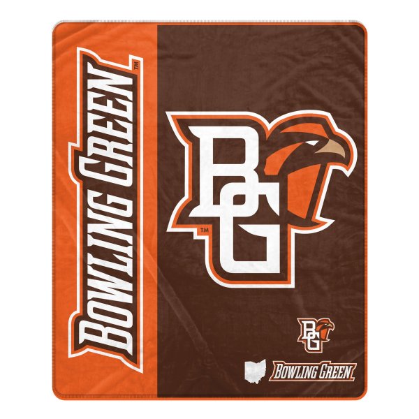 Pegasus Bowling Green St. Falcons 50" x 60" Endzone Ultra Soft Throw Blanket