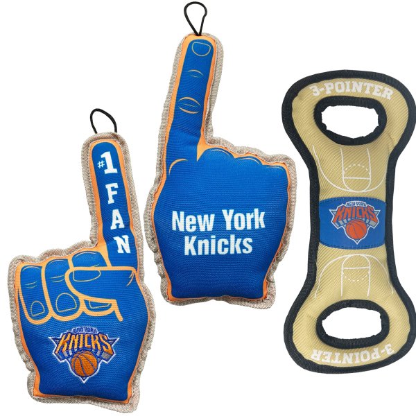Pets First New York Knicks Two-Piece Toy Bundle