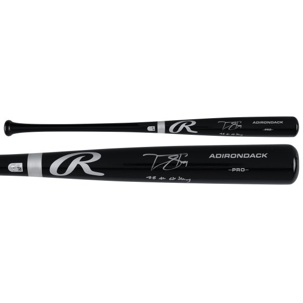 Tarik Skubal Detroit Tigers Autographed Rawlings Black Big Stick Bat with "25 AL Cy Young" Inscription